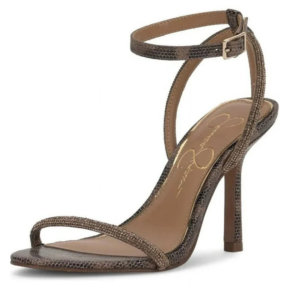 Jessica Simpson Baharia Heels in Light Bronze - Size 8